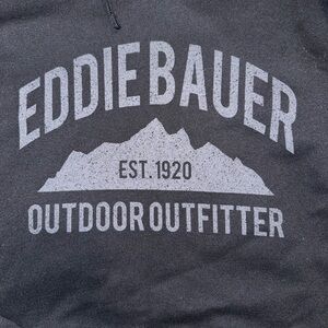 Eddie Bauer Dk Gray Hoodie TXL